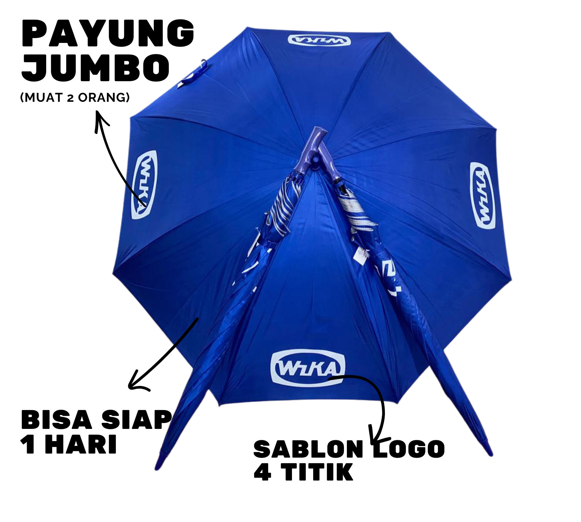 Sablon payung medan